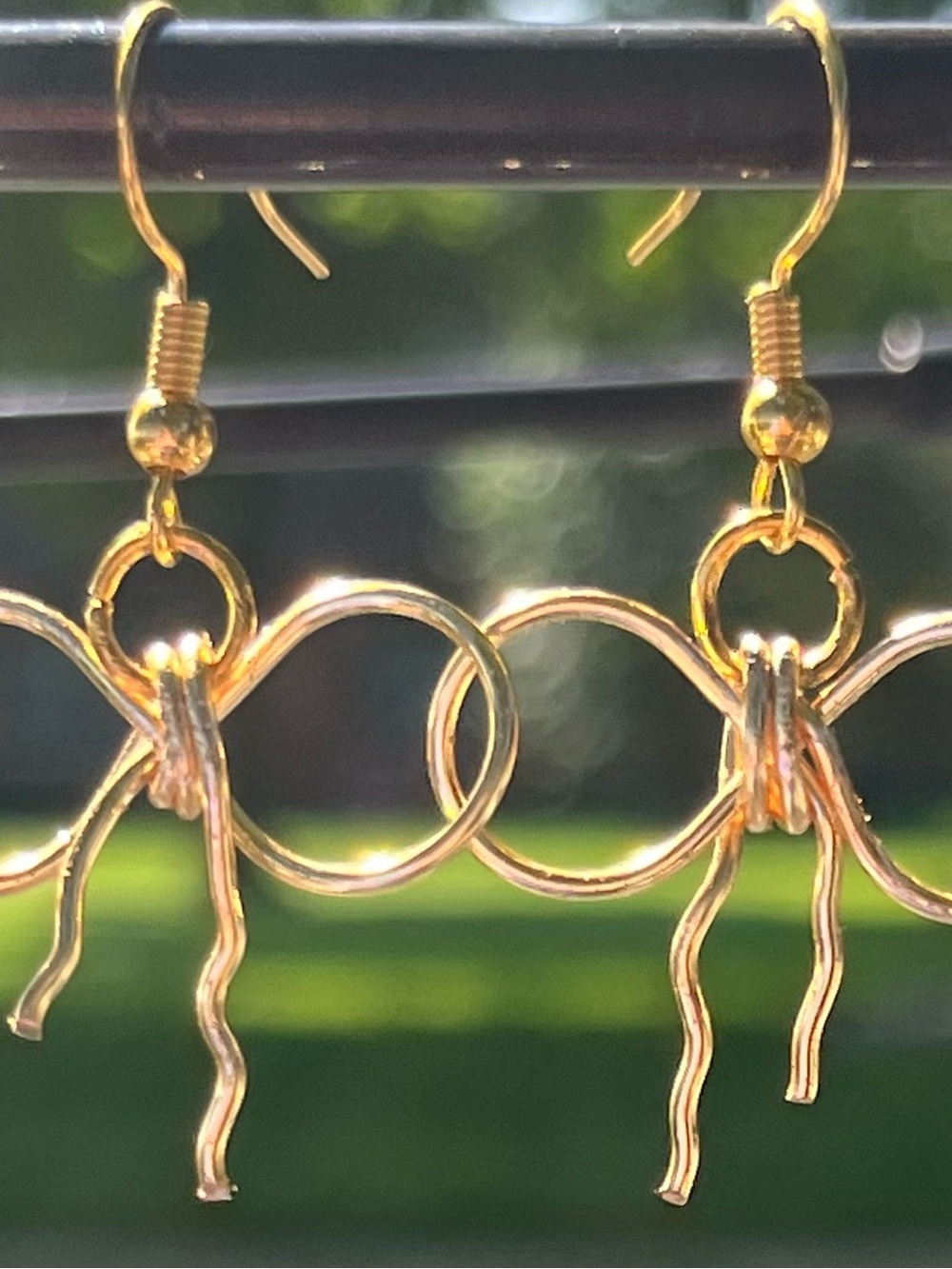 Mini asymmetrical bow- Women Jewelry
